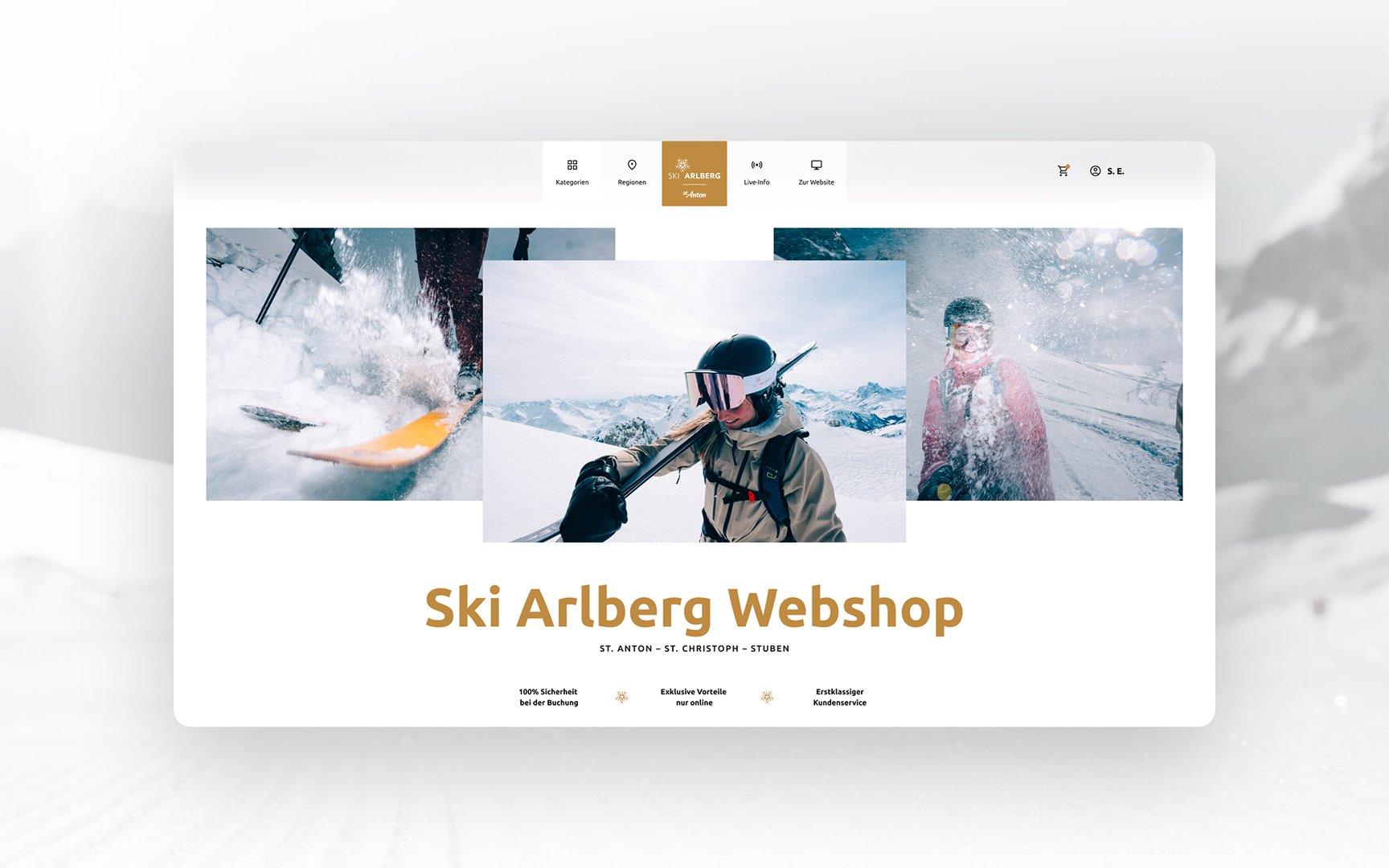 Ski Arlberg: Drei Regionen. Ein digitales Erlebnis.