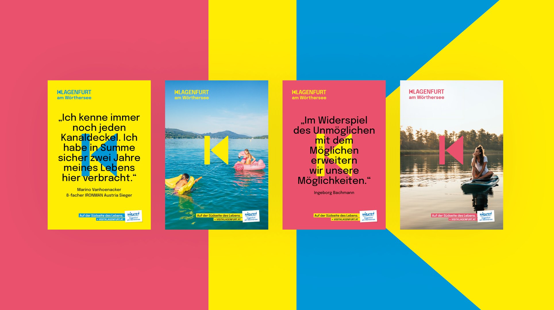 Tourismusregion Klagenfurt: Markenrelaunch und Werbeauftritt NEU