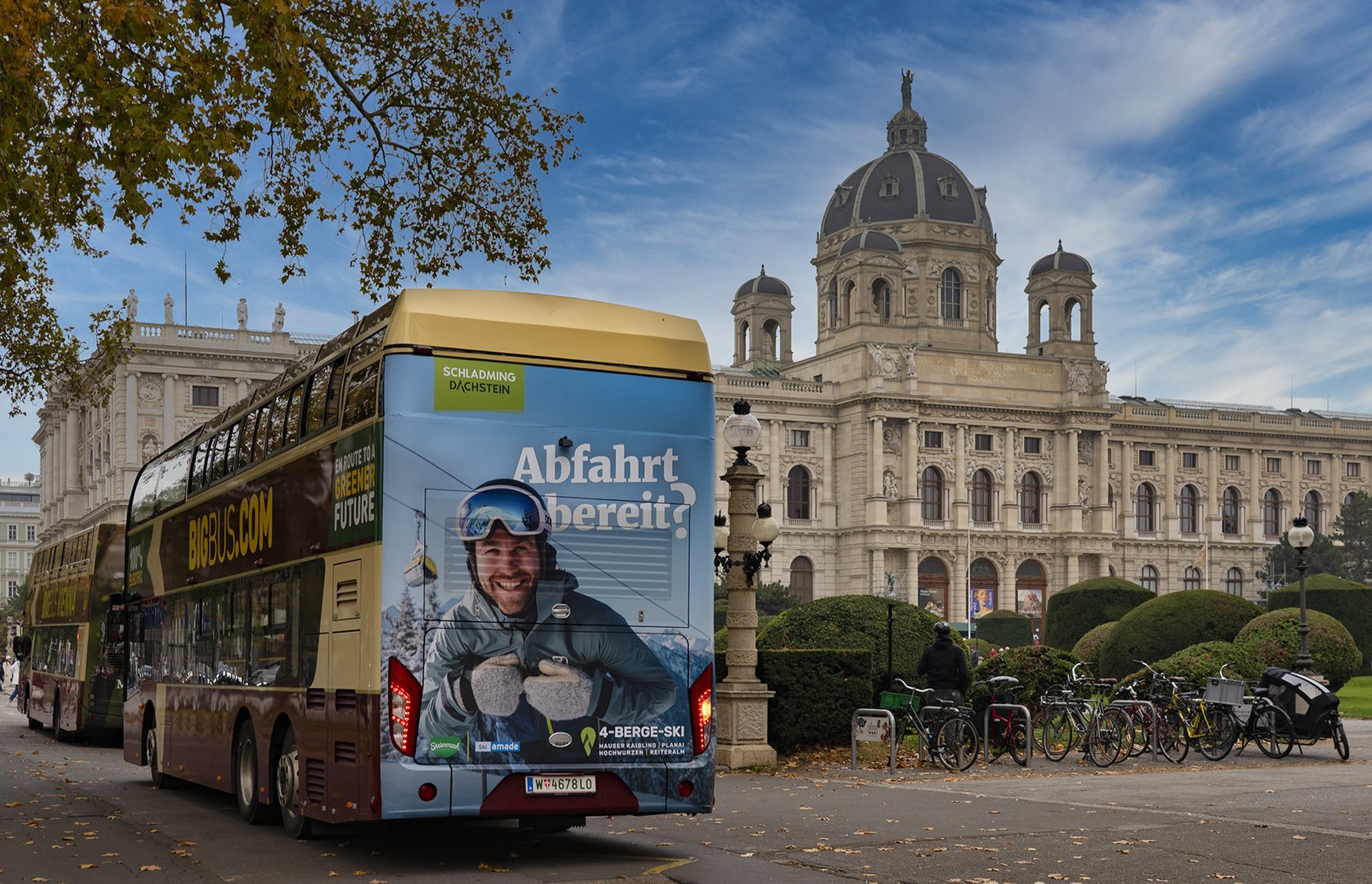 Busbranding BigBus.com - Wien
