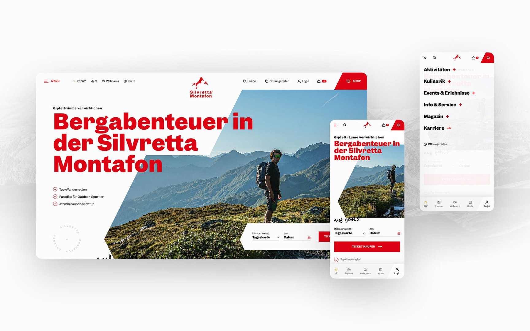 silvretta-montafon.at: Website & Webshop Relaunch 2024