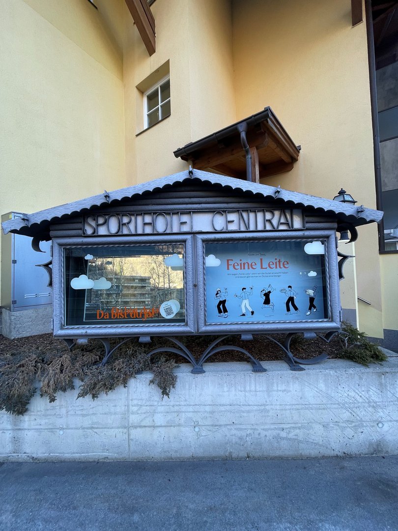 Guerilla Marketing Employer Branding Das Central Sölden