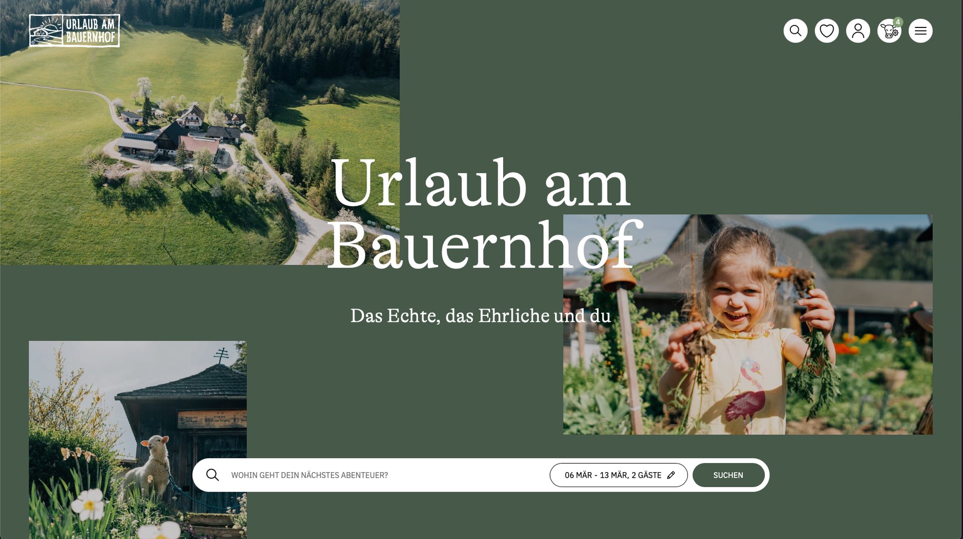 Urlaub, der verbindet – Der neue digitale Auftritt von Urlaub am Bauernhof