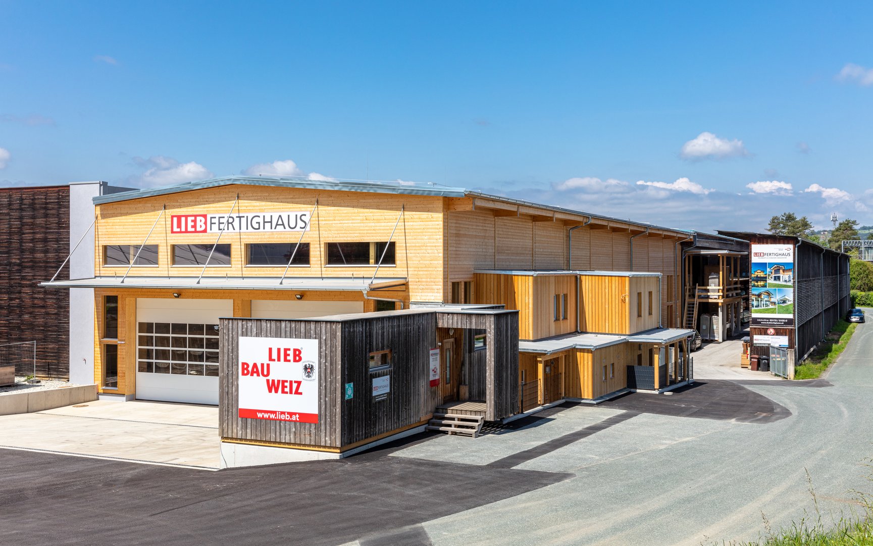 Erweiterung Produktionshalle und Neubau Bürogebäude Hartberg