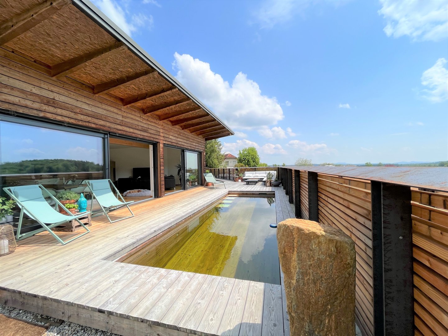 ein Pool aus Holz - ein Leben lang