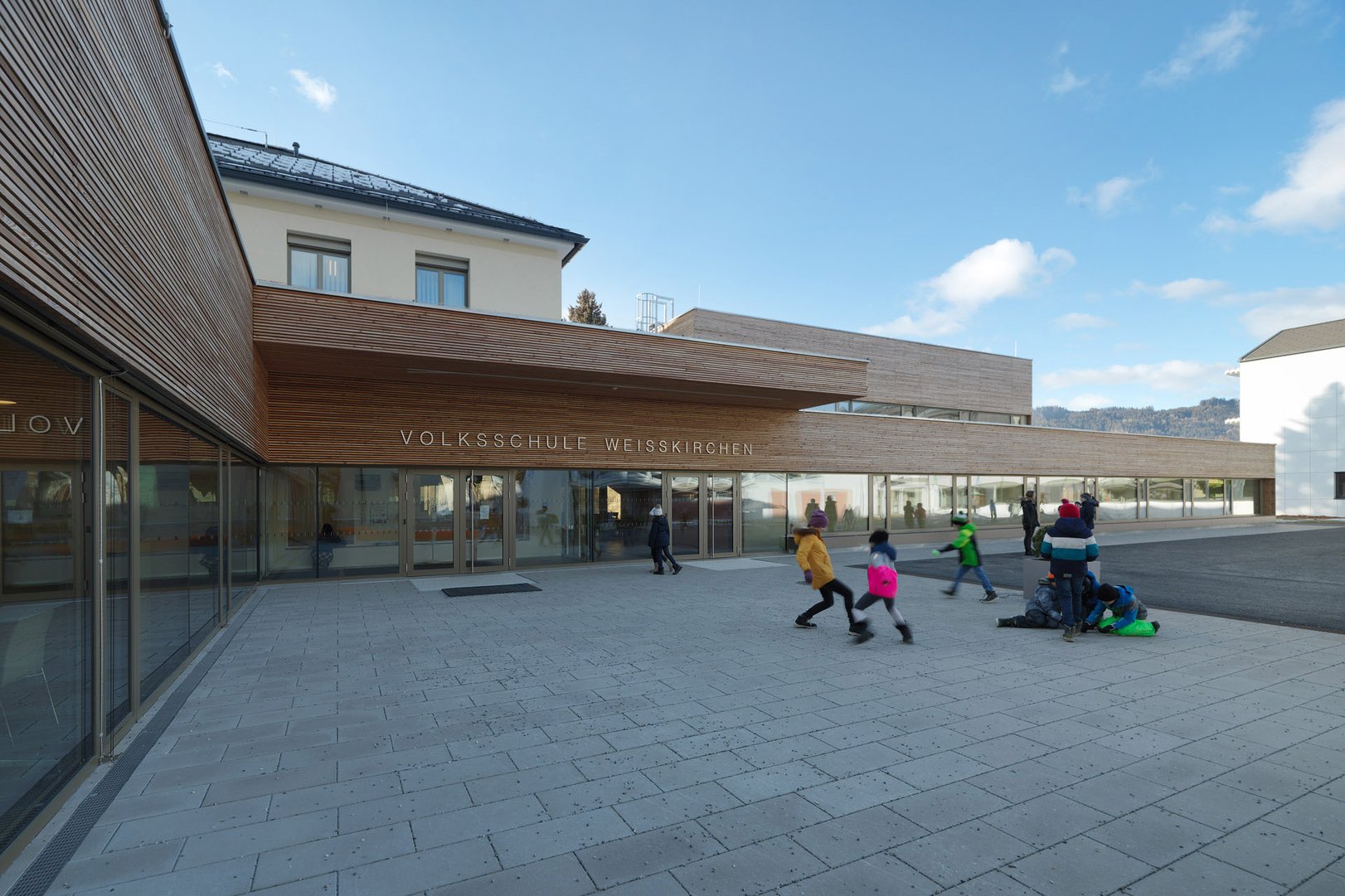 Titelbild zu Sanierung, Um- und Zubau der VS Weißkirchen