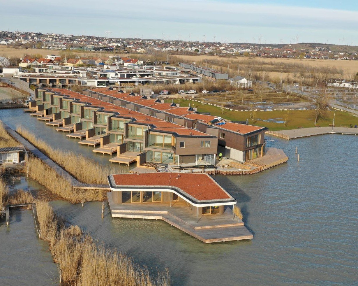 Titelbild zu Seehäuser "Am Hafen" Neusiedl