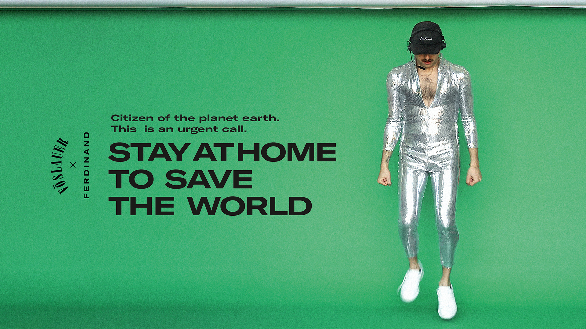 Vöslauer x Ferdinand: #stayathometosavetheworld