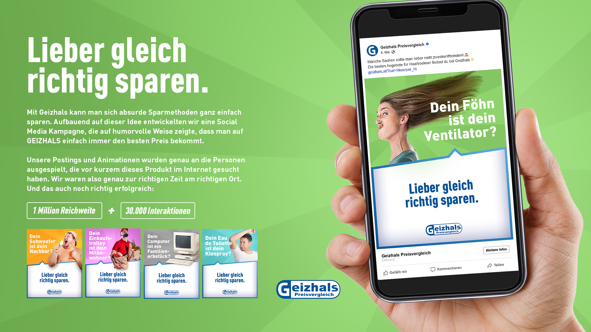 Geizhals: Lieber gleich richtig sparen!