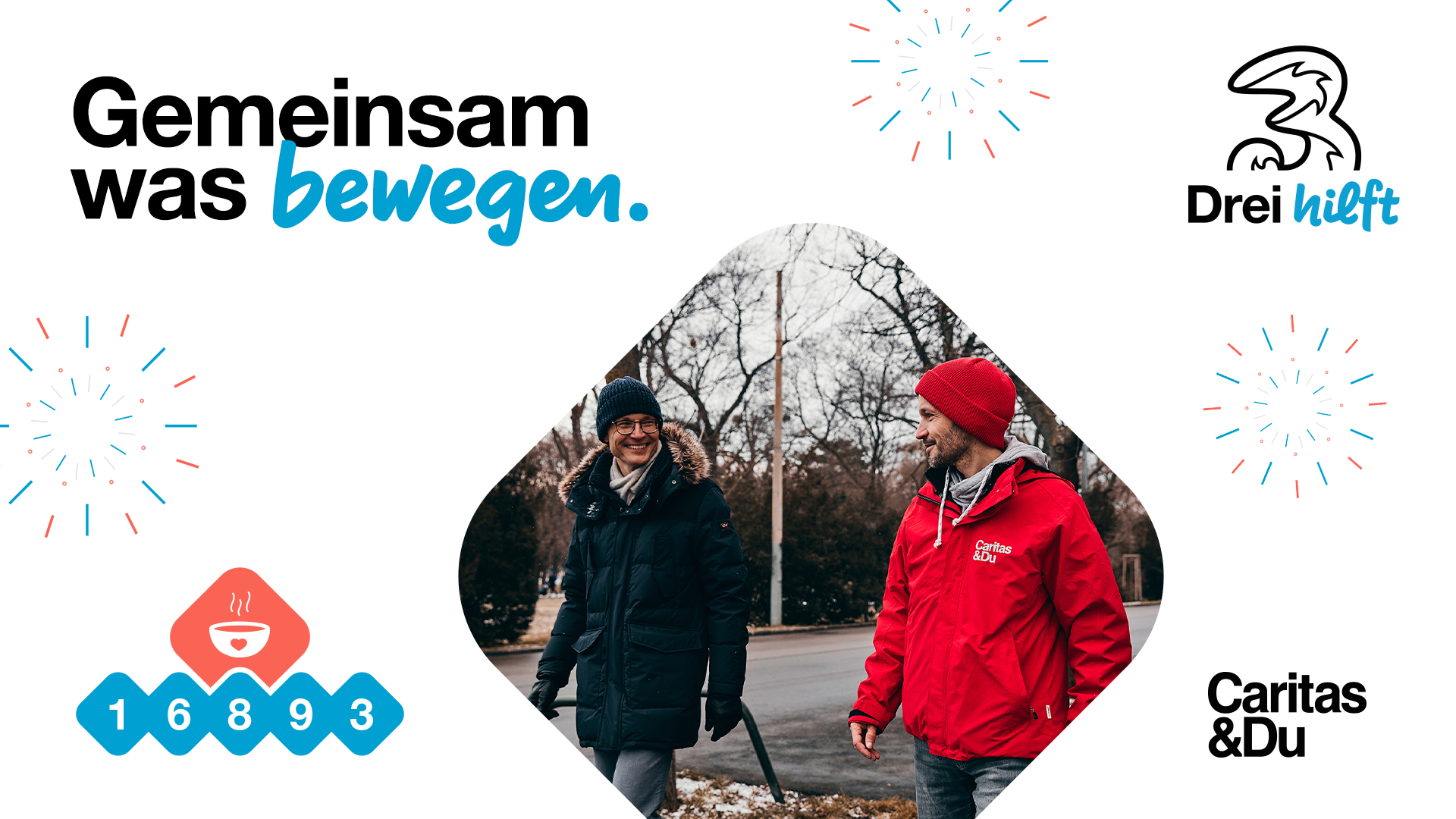 Drei Hilft: Gemeinsam was bewegen