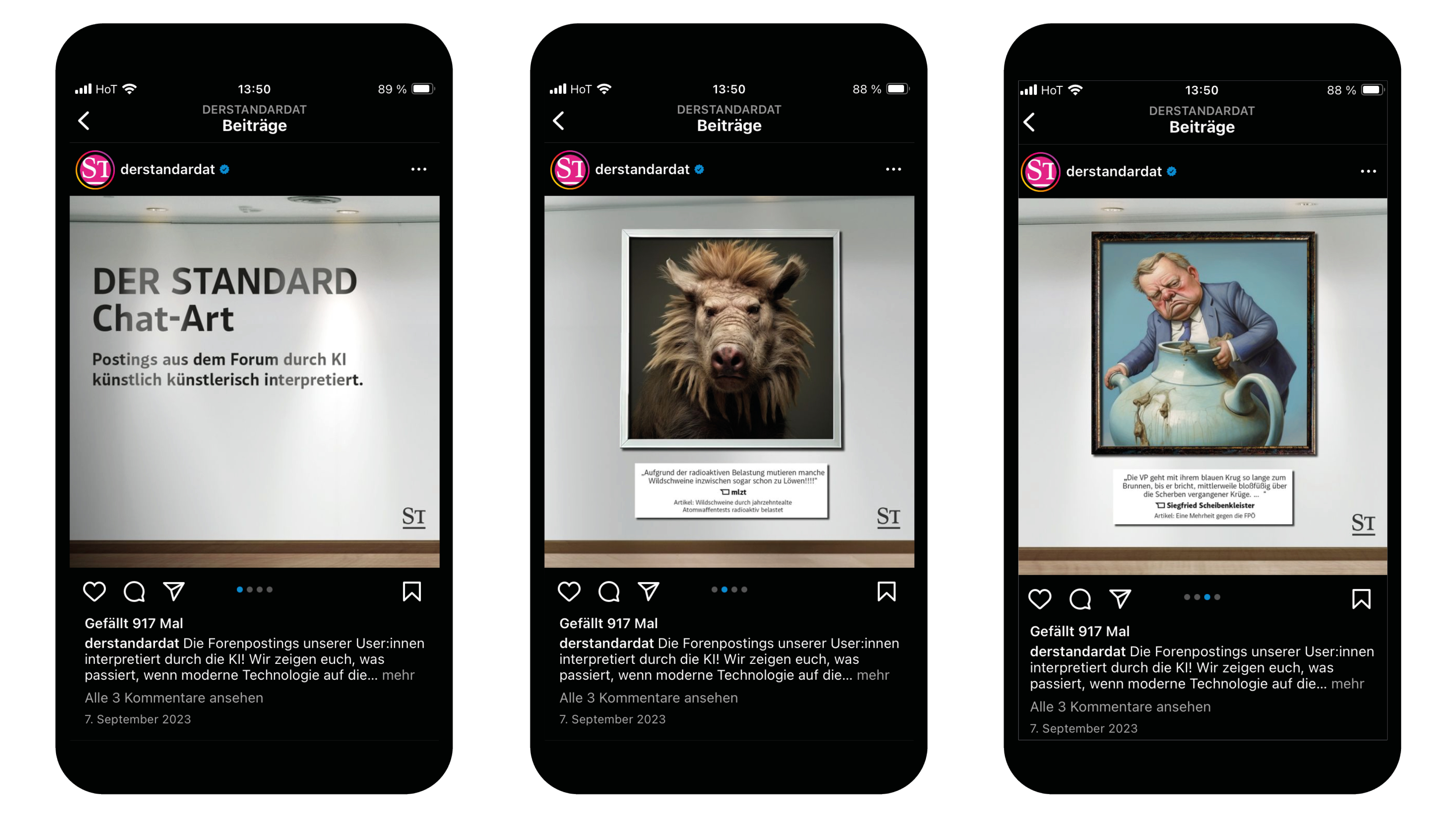 DER STANDARD - KI Galerie