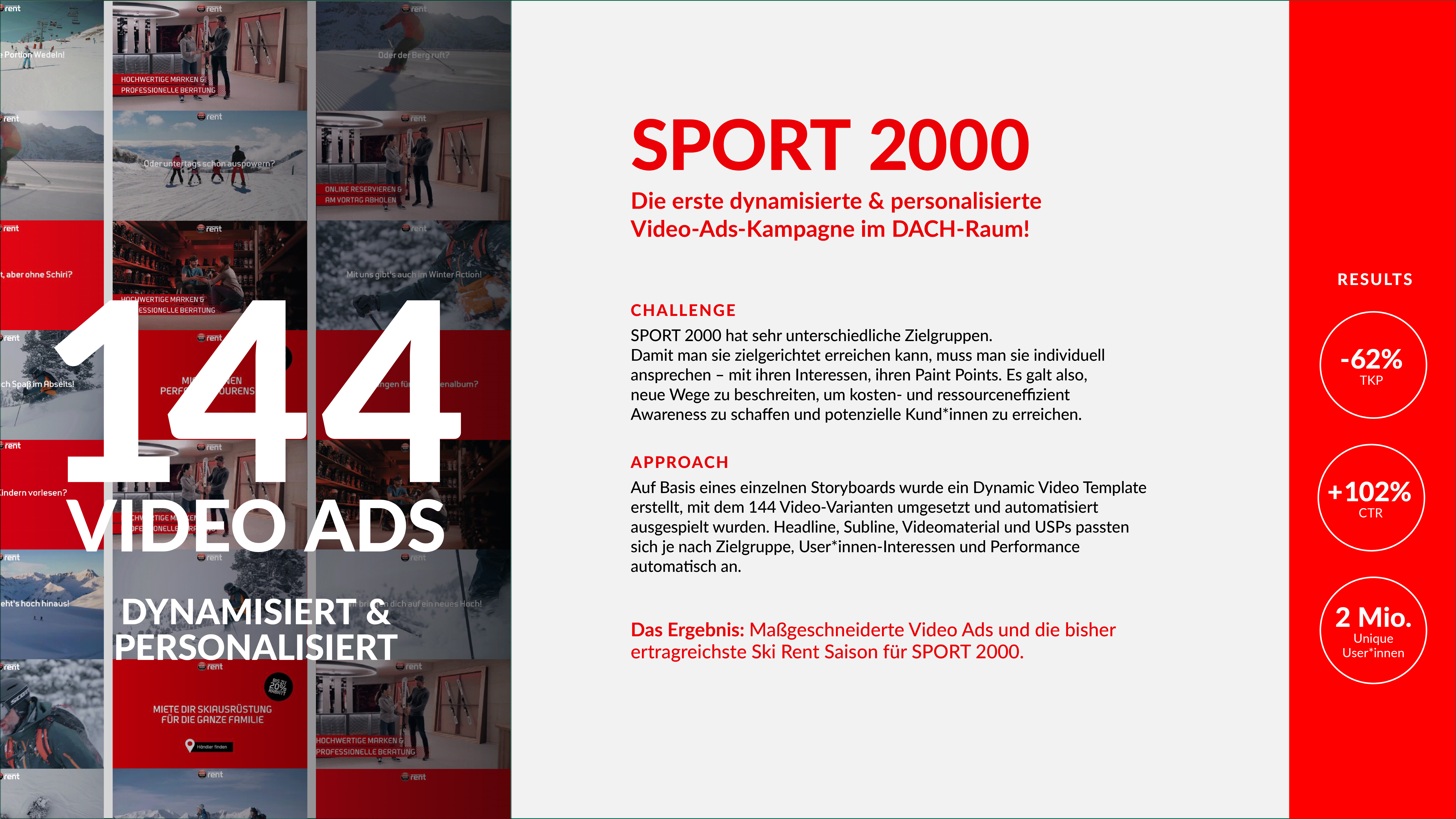 Die erste Kampagne mit dynamisierten und personalisierten Video Ads im DACH-Raum erzielt herausragende Ergebnisse