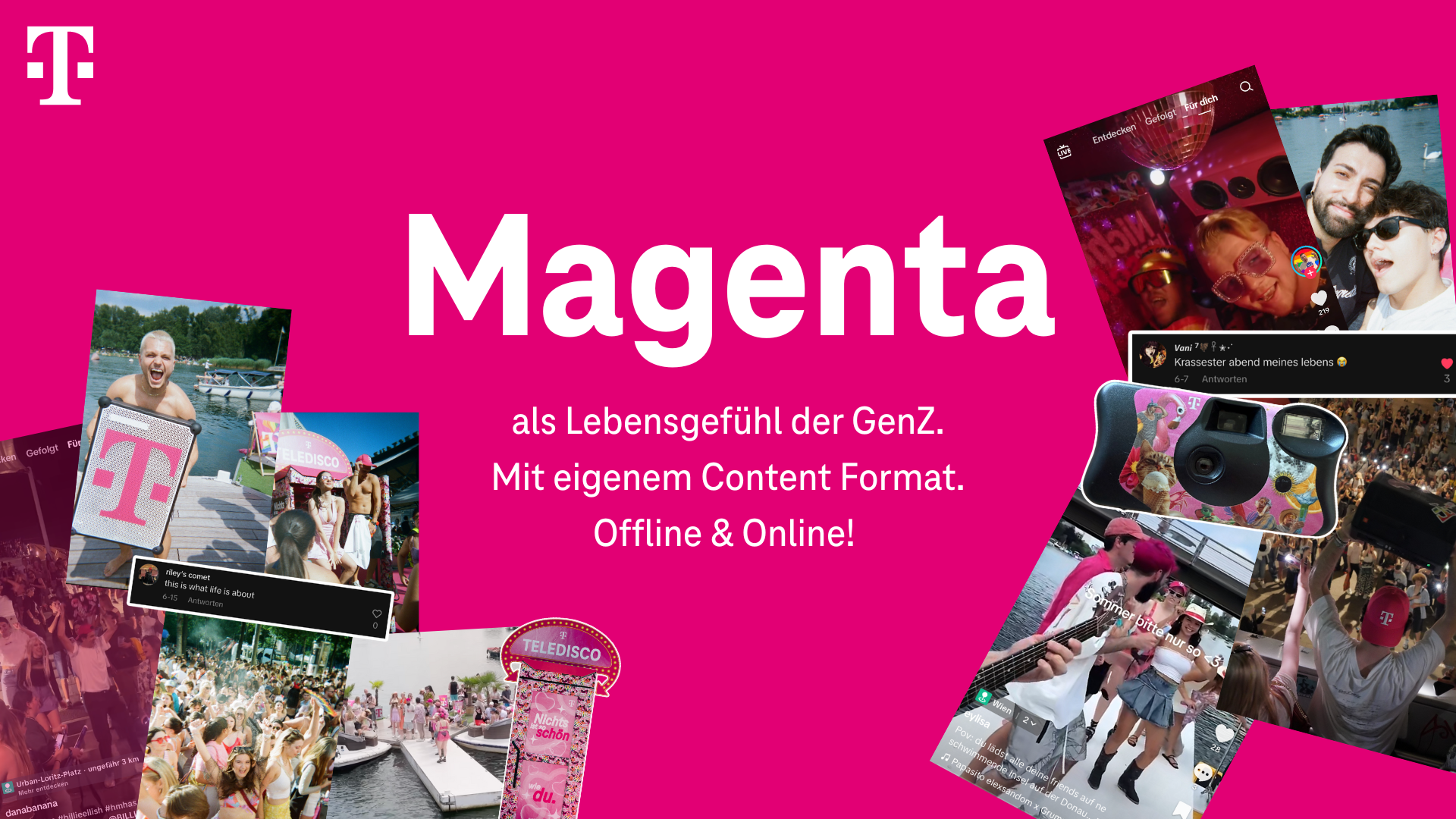 Magenta Social Media Jugendkampagne 2025