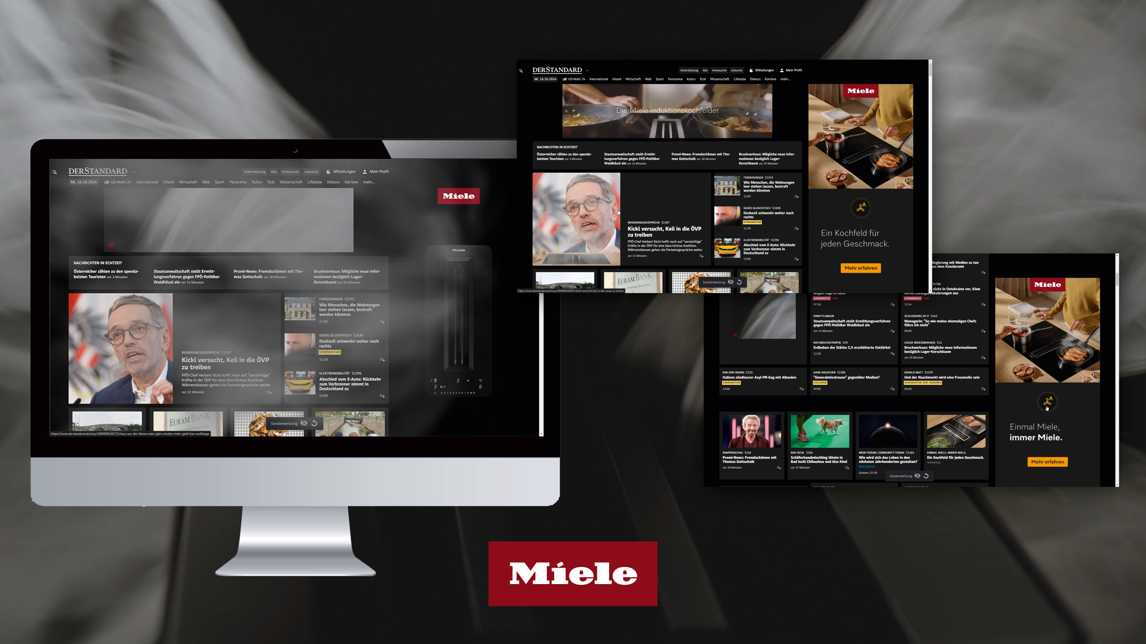 Immer vollen Durchblick mit dem neuen Miele Dunstabzug