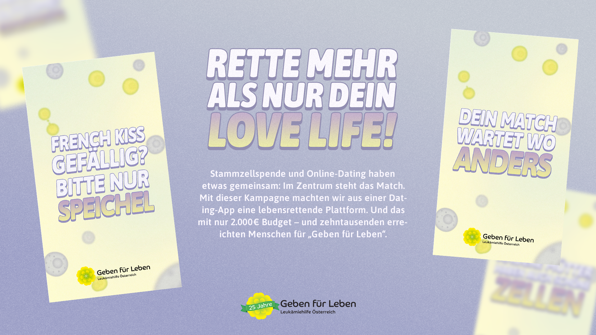 Geben für Leben - Rette mehr als nur dein Love Life