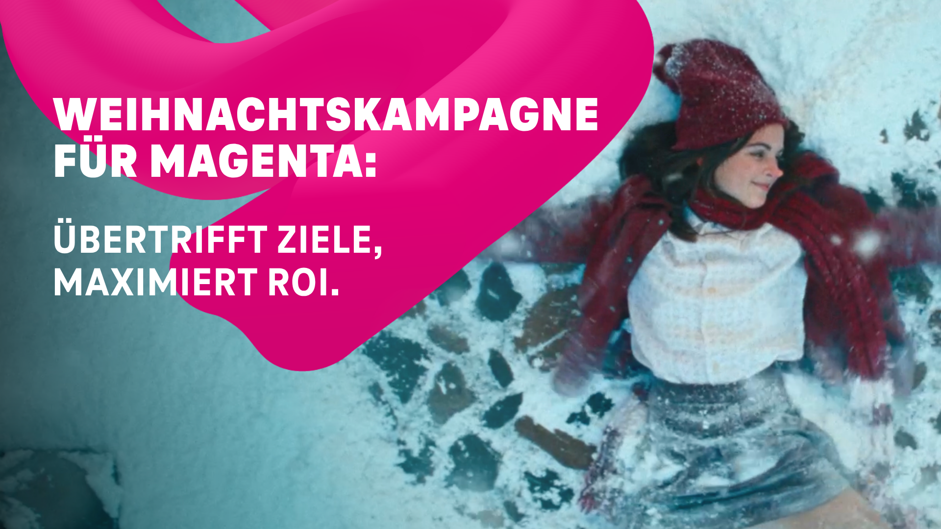 Digitale Erfolgsformel: Weihnachts-Kampagne für Magenta Telekom übertrifft Ziele, maximiert ROI.