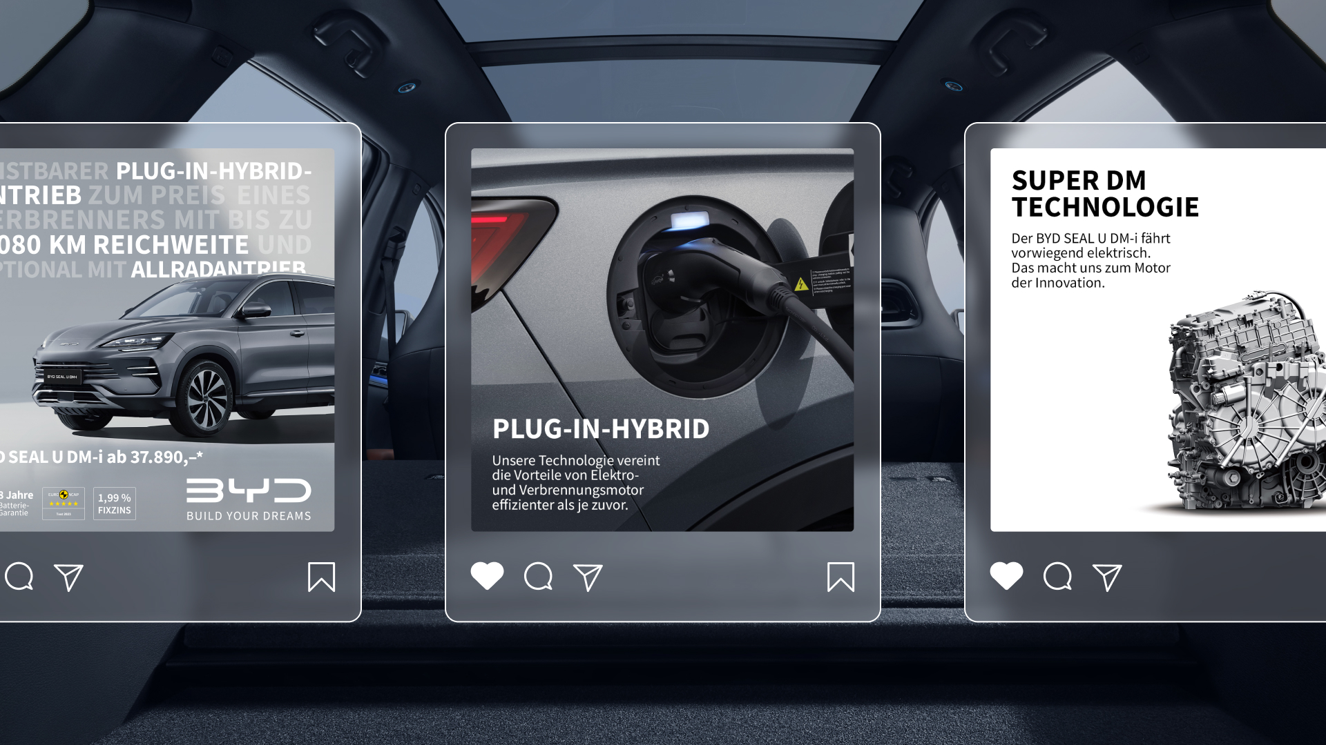 BYD SEAL U-DM-i Launchkampagne