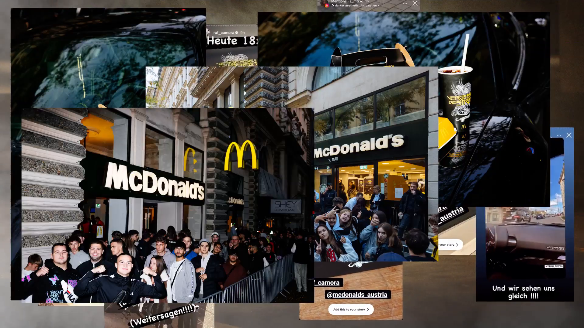 Vergesse nie die Street - McDonald’s Österreich  x RAF CAMORA